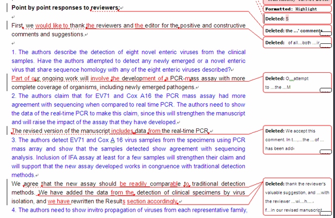 SCI论文审稿信回复,英文论文润色