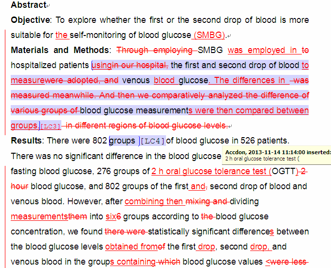 SCI论文英语润色Primary Care Diabetes( IF 1.609)发表案例